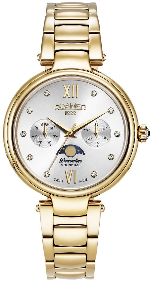 Roamer Watch Dreamline Silver Moonphase 858801 48 29 50 Image 1