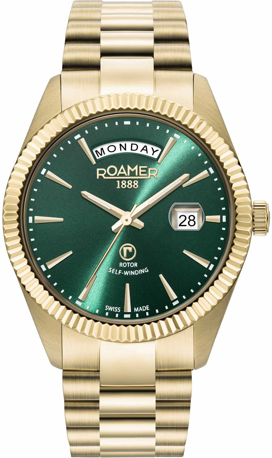 Roamer Watch Primeline Day Date 981662 58 75 90 Image 1