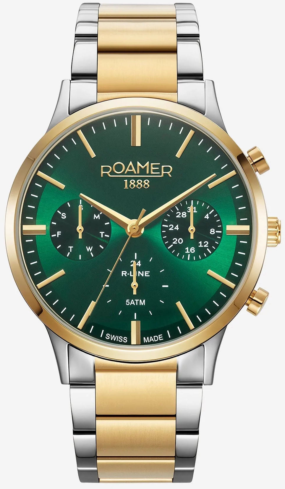 Roamer Watch R-Line Multifunction Green 718982 48 75 70 Image 1
