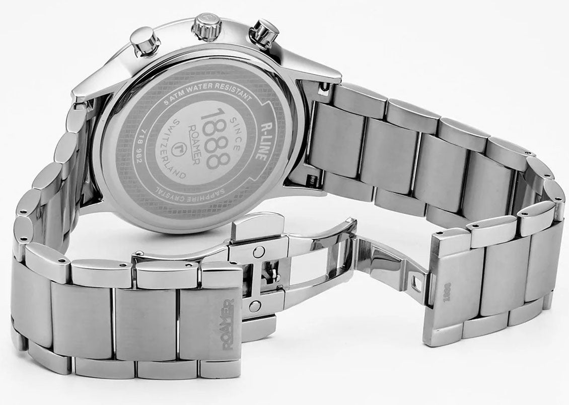 Roamer Watch R-Line Multifunction Silver 718982 41 15 70 Image 3