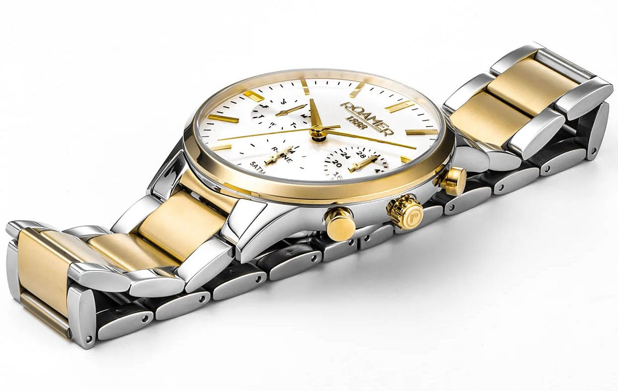 Roamer Watch R-Line Multifunction Silver 718982 48 15 70 Image 2
