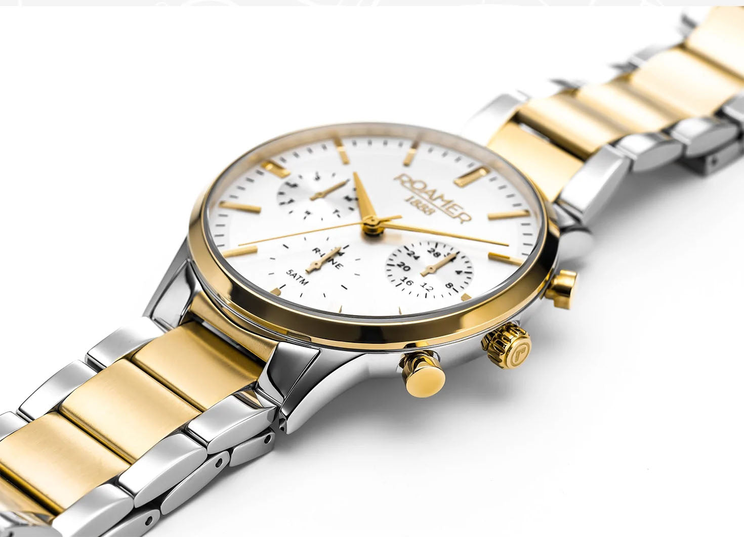 Roamer Watch R-Line Multifunction Silver 718982 48 15 70 Image 3