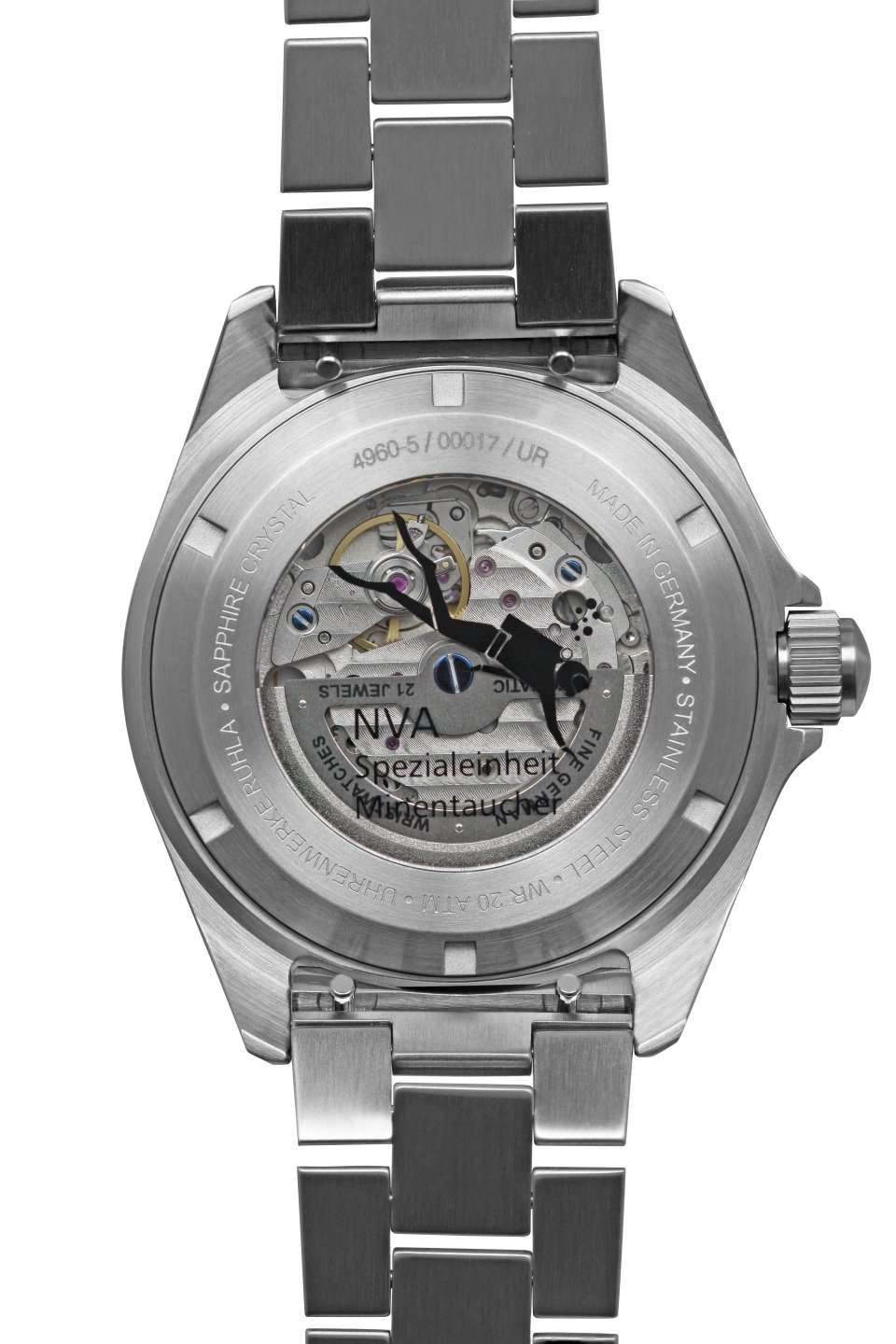Ruhla 1929 NVA Kommando Minentaucher Watch 4960M5_set Image 3