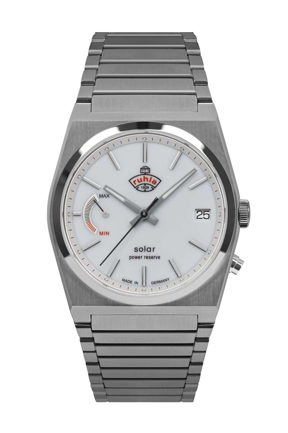 Ruhla 1929 Space Control Solar Power Reserve 40mm Watch 4640M1 Image 1