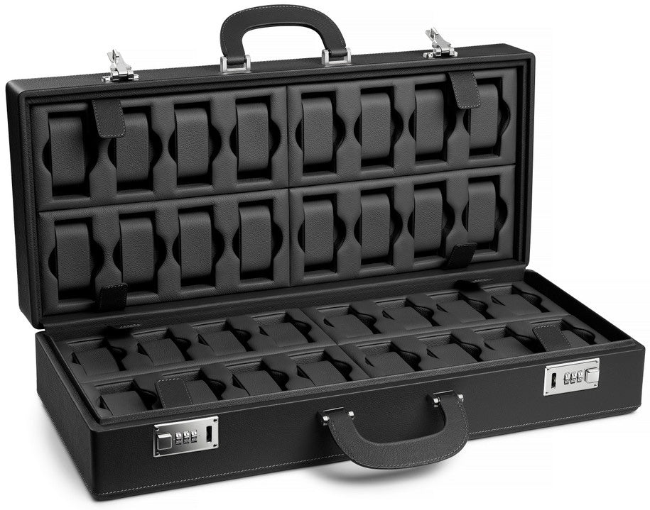 Scatola del Tempo Watch Case Valigetta 32 Grey 05010.GSIL Image 1