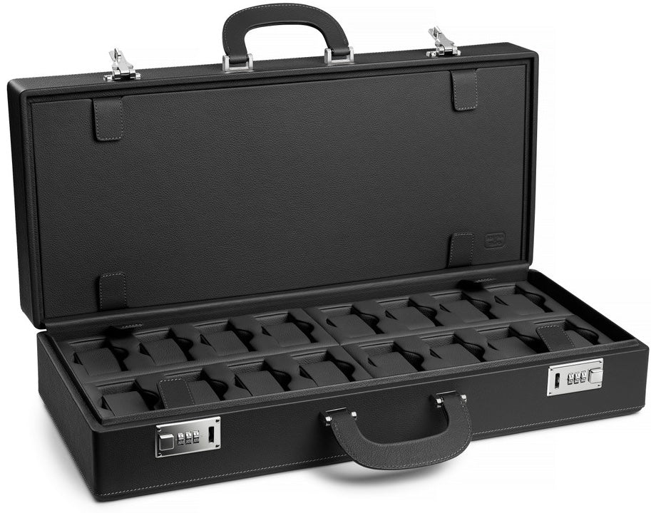 Scatola del Tempo Watch Case Valigetta 32 Grey 05010.GSIL Image 3
