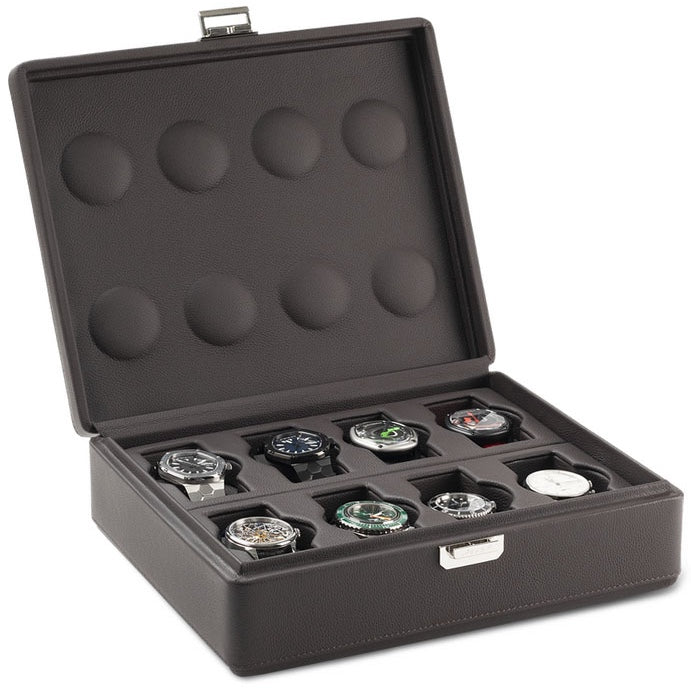 Scatola del Tempo Watch Case Valigetta 8 Chocolate 05017.MSIL Image 1