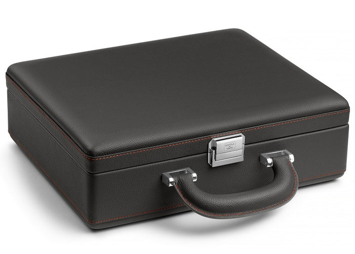 Scatola del Tempo Watch Case Valigetta 8 Handle Grey Orange 05013.GASIL Image 2