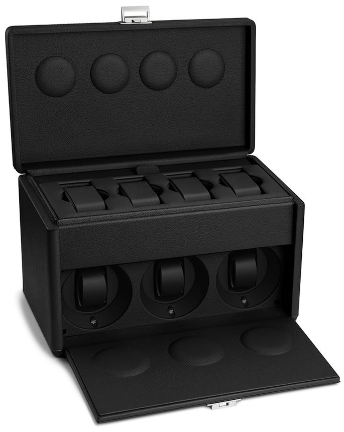 Scatola del Tempo Watch Winder 7RT Black 02069.BSIL Image 1