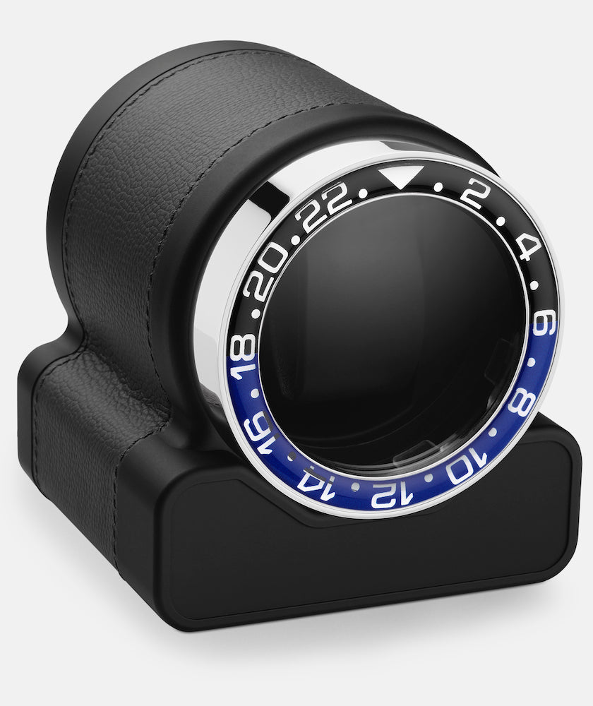 Scatola del Tempo Watch Winder Rotor One Grey Batman Bezel 03008.GSIL 03015.GHBAT Image 1