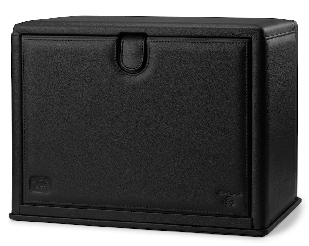 Scatola del Tempo Watch Winder Rotore 9 Black 02072 Black Image 2