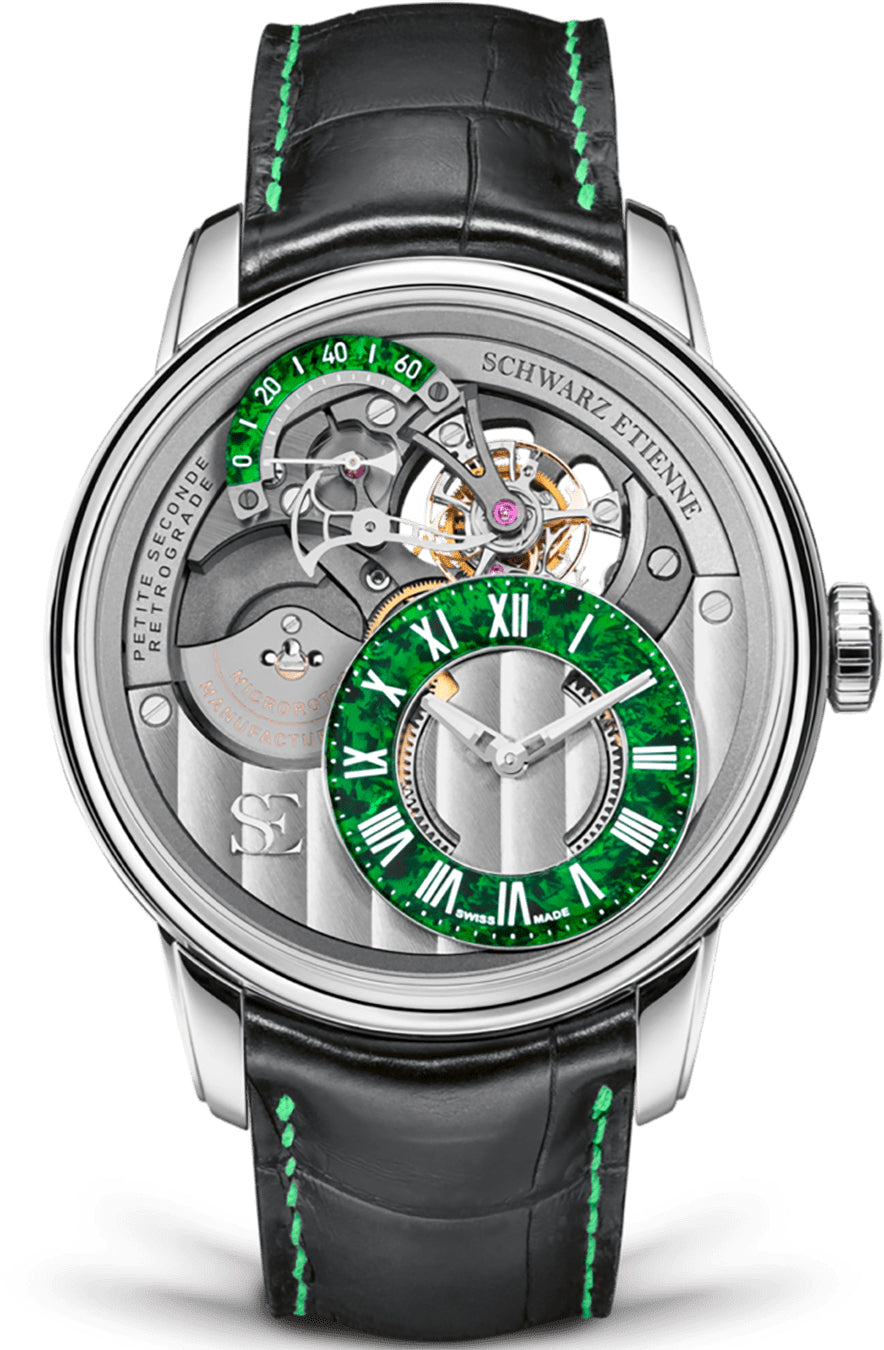 Schwarz Etienne La Chaux De Fonds Tourbillon Retrograde Small Second Watch WCF22TSE06SS01AA Image 1