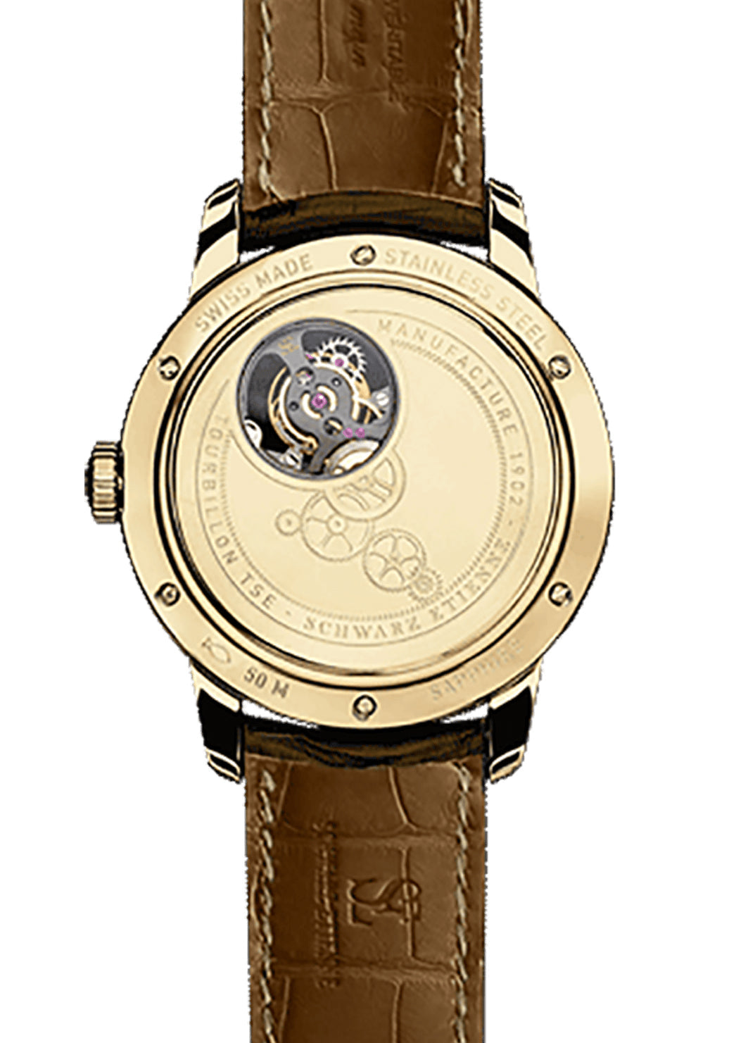 Schwarz Etienne La Chaux De Fonds Tourbillon Watch WCF09TSE06RB21AA Image 2