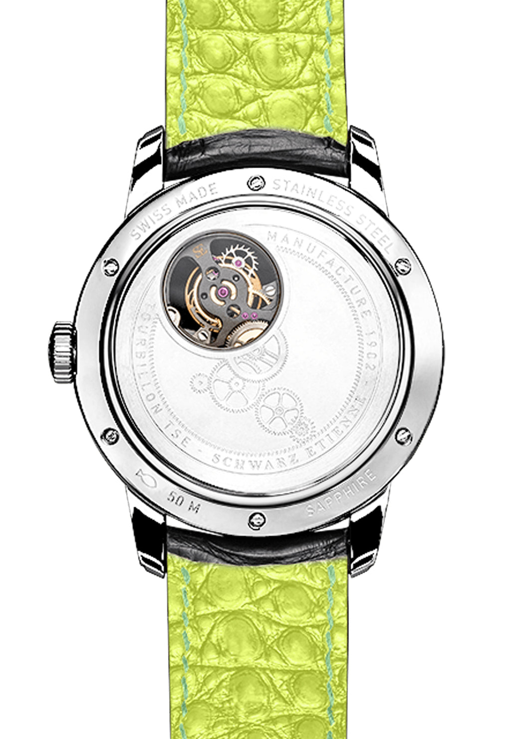 Schwarz Etienne La Chaux De Fonds Tourbillon Watch WCF09TSE06SS01AA Image 2