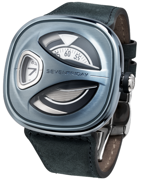 SevenFriday ME3/01 Stone Blue Watch ME3/01 Stone Blue Image 2