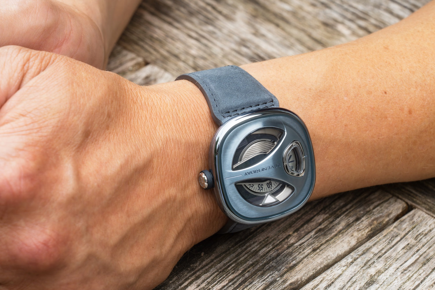 SevenFriday ME3/01 Stone Blue Watch ME3/01 Stone Blue Image 7