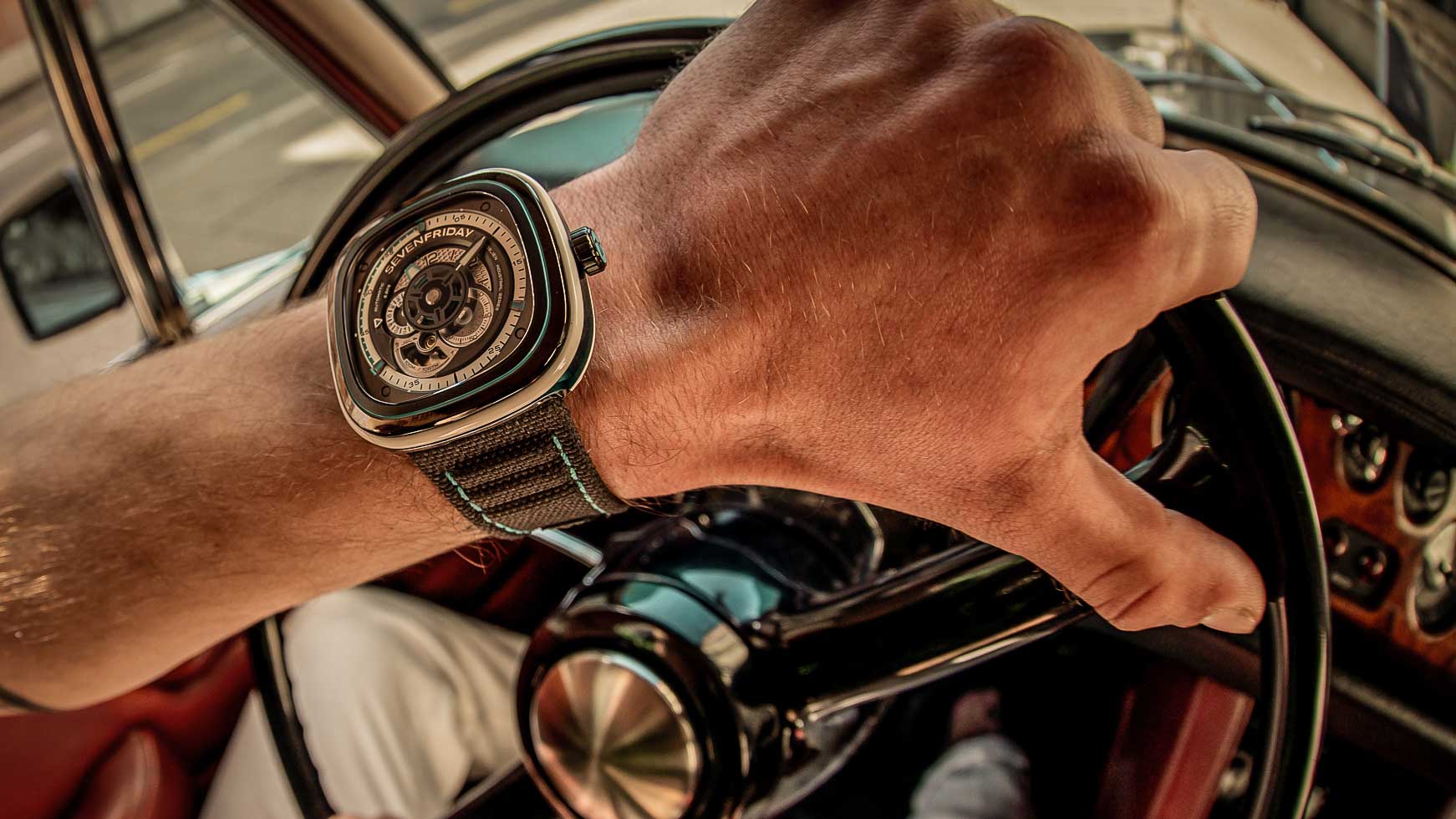 SevenFriday P3C/08 SUMM.R-BLUE Watch P3C/08 NTD Image 6