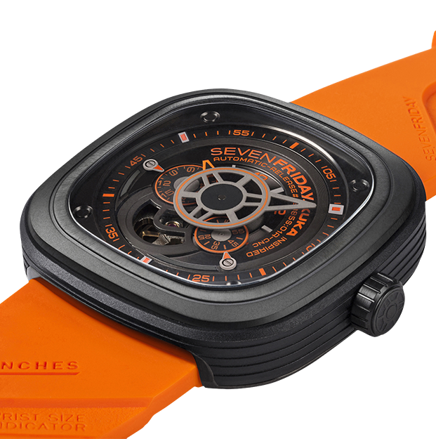 SevenFriday Watch Kuka P3/04 Limited Edition P1/03 Orange Image 3