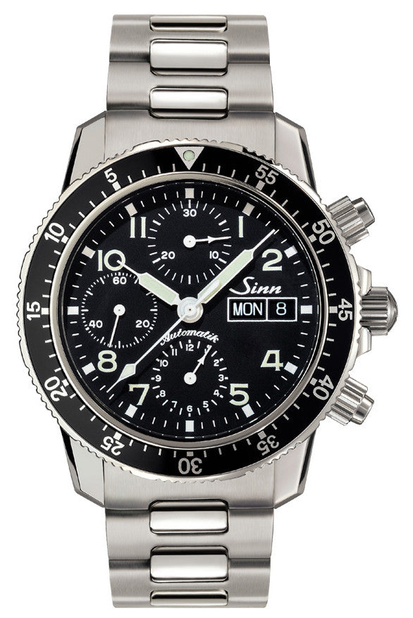 Sinn 103 St Sa Flieger Chronograph H-Link Bracelet Watch 103.061 Bracelet Image 1