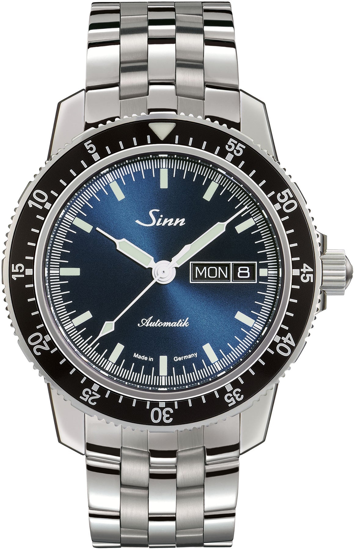Sinn 104 St Sa I B Fine Link Bracelet Watch 104.013 Fine Link Bracelet Image 1