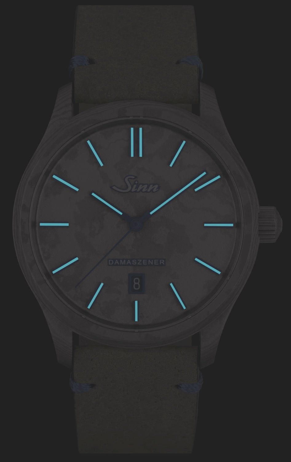 Sinn 1800 TITANDAMASZENER Limited Edition 1800.060 Grey Nubuck Image 3