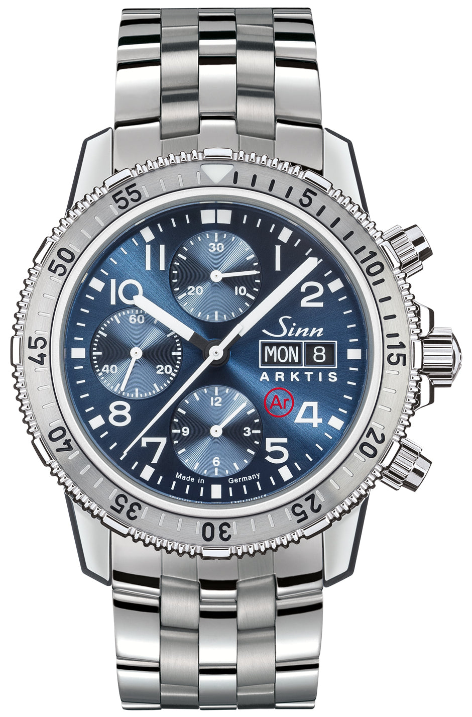 Sinn 206 Arktis II Fine Link Bracelet Watch 206.012 Fine Link Bracelet Image 1