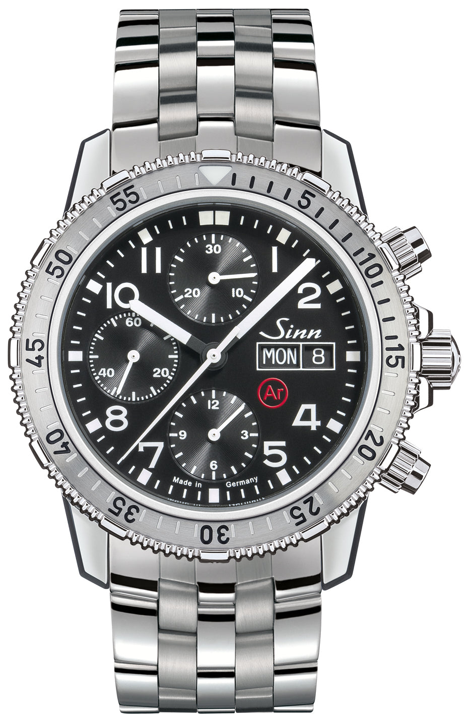 Sinn 206 St Ar Fine Link Bracelet Watch 206.010 Fine Link Bracelet Image 1