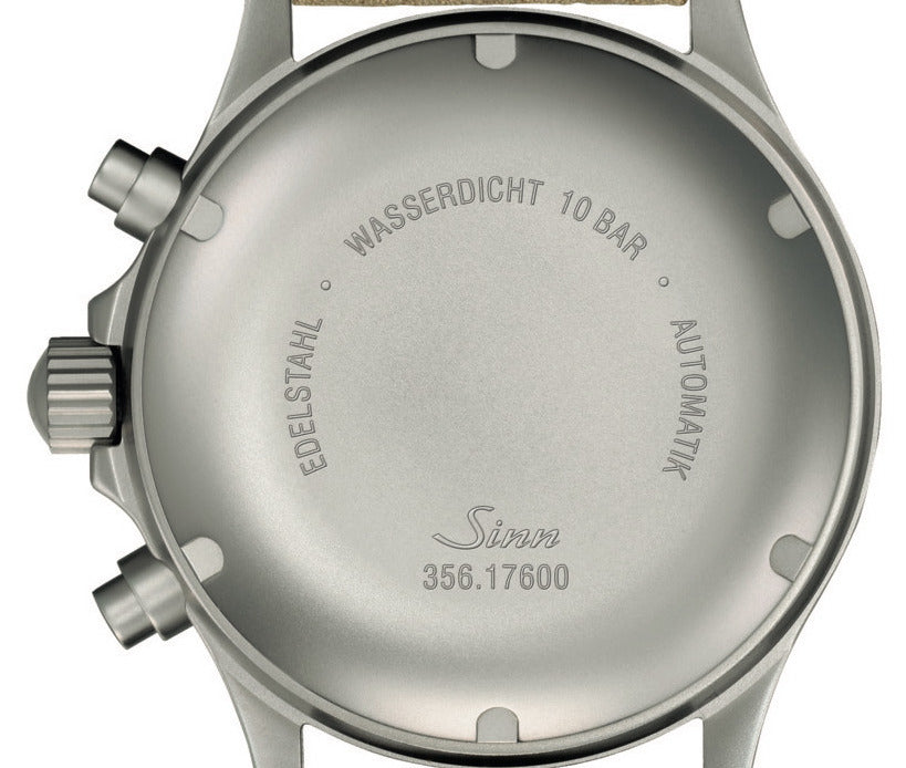 Sinn 356 Pilot Classic W H-Link Bracelet Watch 356.0201 Bracelet Image 3