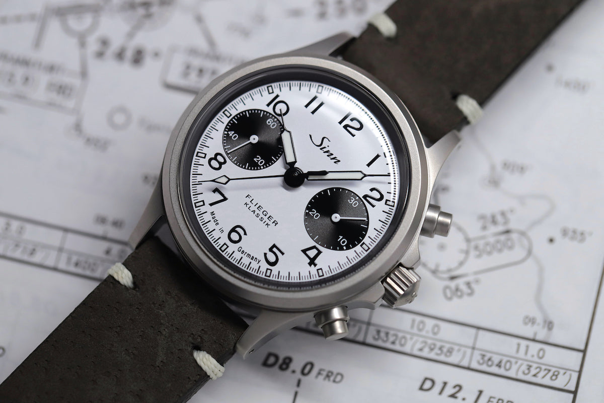 Sinn 356 Pilot Classic W Leather Watch 356.0201 Leather Image 4