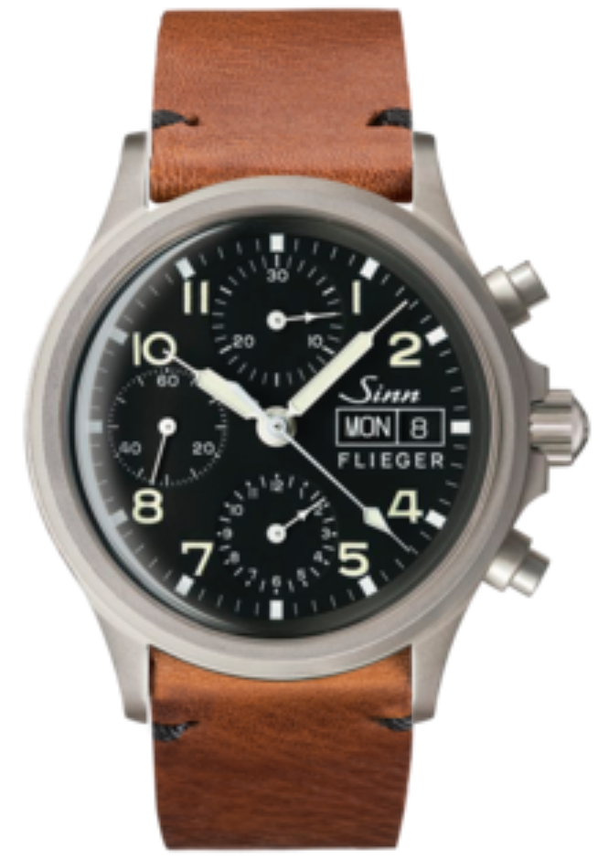 Sinn 356 Pilot Vintage Cowhide Brown Watch 356.020 Vintage Cowhide Brown Image 1