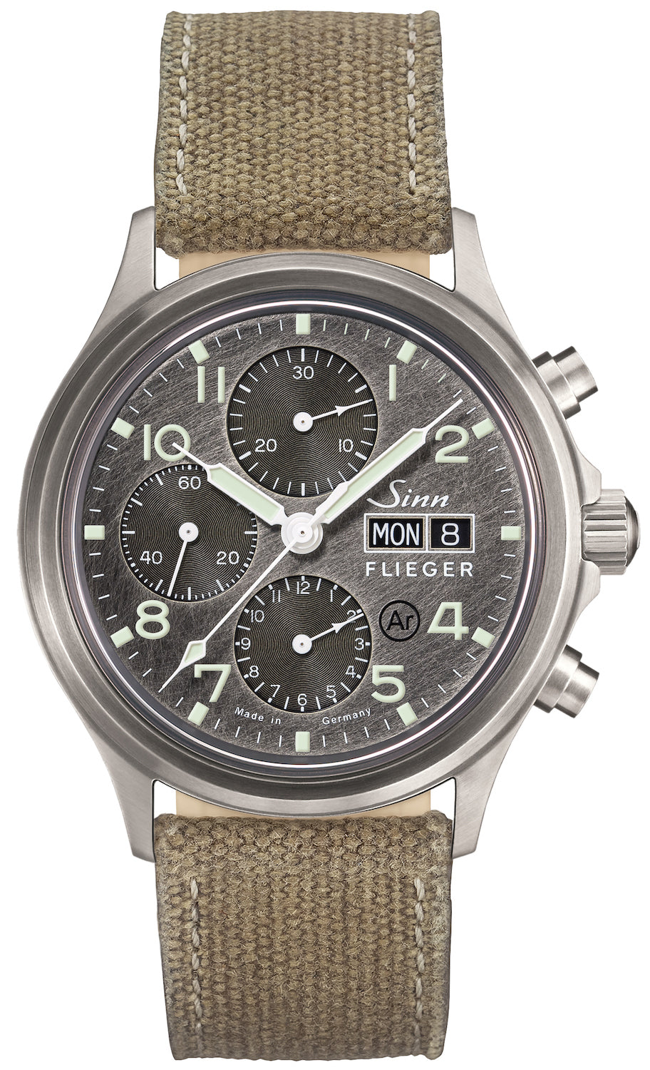 Sinn 358 Sa Pilot DS Canvas Beige Watch 358.065 Canvas Beige Image 1