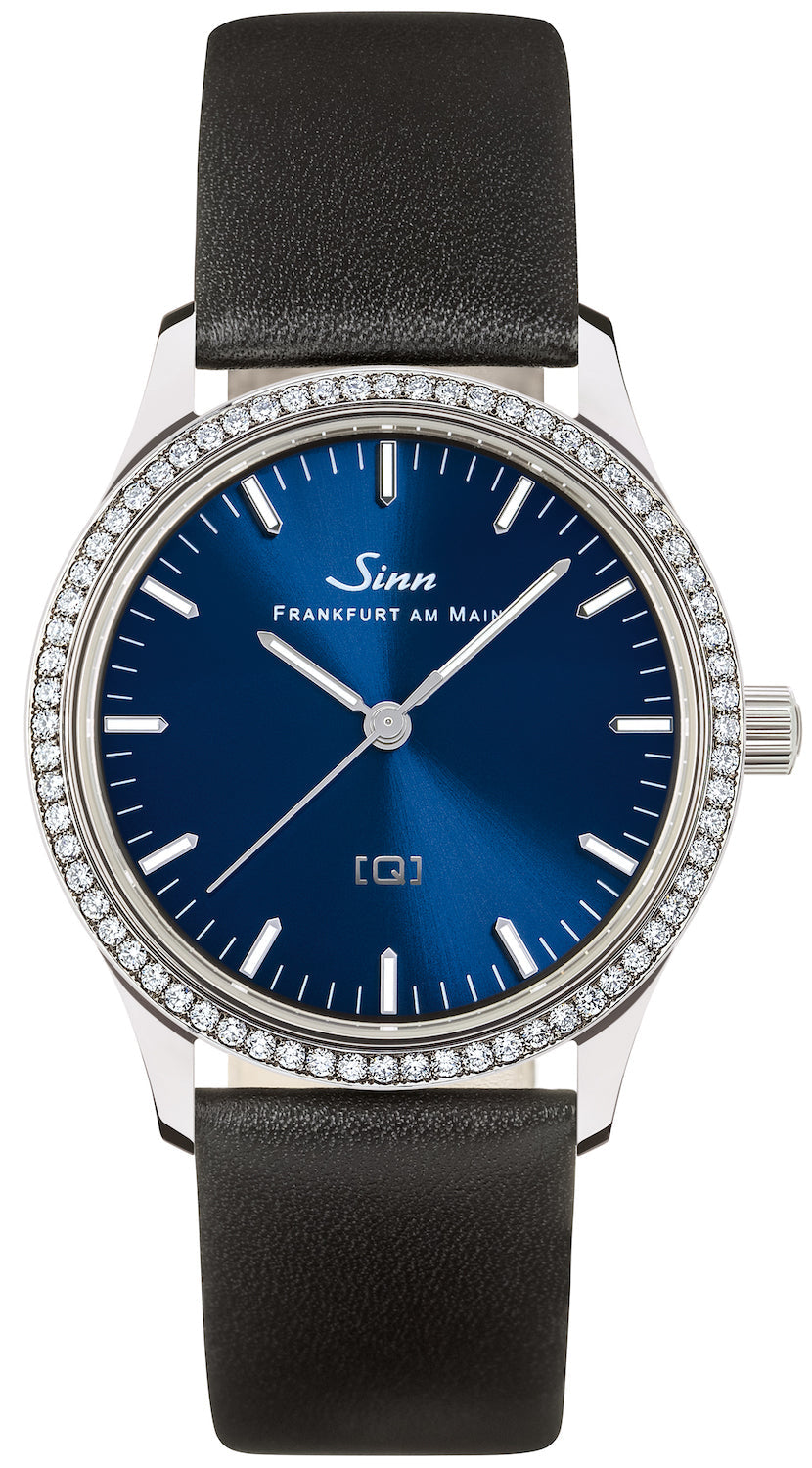 Sinn 434 TW 68 WG B Ladies Leather Black Watch 434.032 Leather Black Image 1