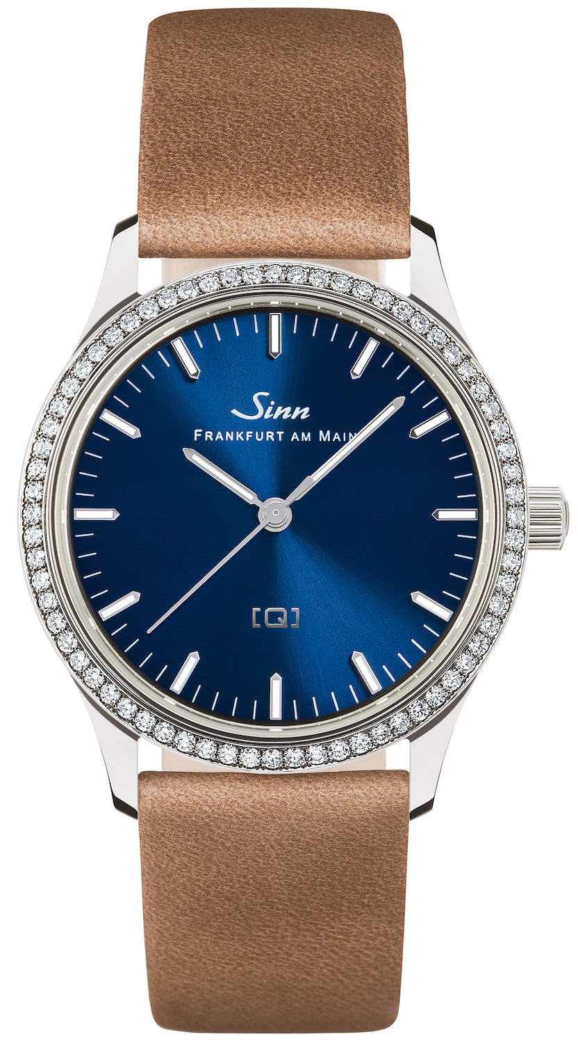 Sinn 434 TW 68 WG B Ladies Leather Tan Watch 434.032 Leather Tan Image 1