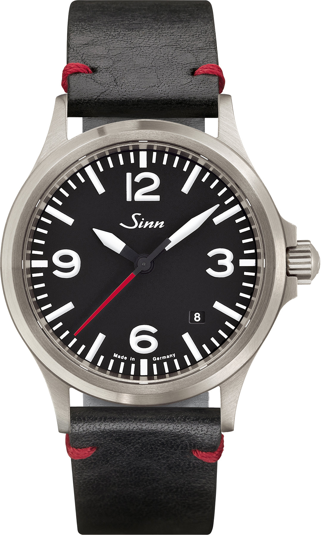 Sinn 556 A RS Black Vintage Cowhide Watch 556.0141 Black Vintage Cowhide Image 1