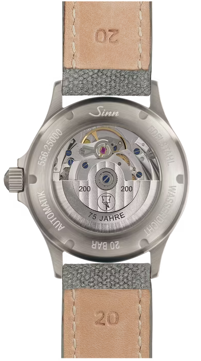 Sinn 556 I F.A.Z. Limited Edition 556.0157 Grey Canvas Image 2