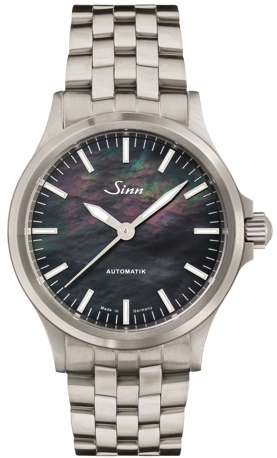 Sinn 556 I Mother of Pearl S Fine Link Bracelet Watch 556.0105 Fine Link Bracelet Image 1