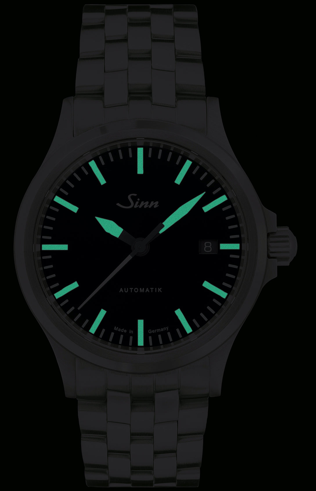 Sinn 556 I RS H Link Bracelet Watch 556.0106 H Link Bracelet Image 2
