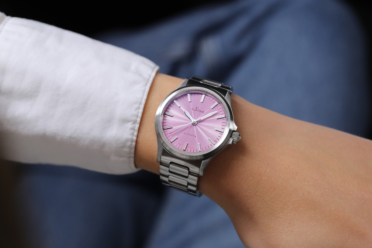 Sinn 556 Mauve Bracelet Limited Edition Watch SIN-989 Image 3