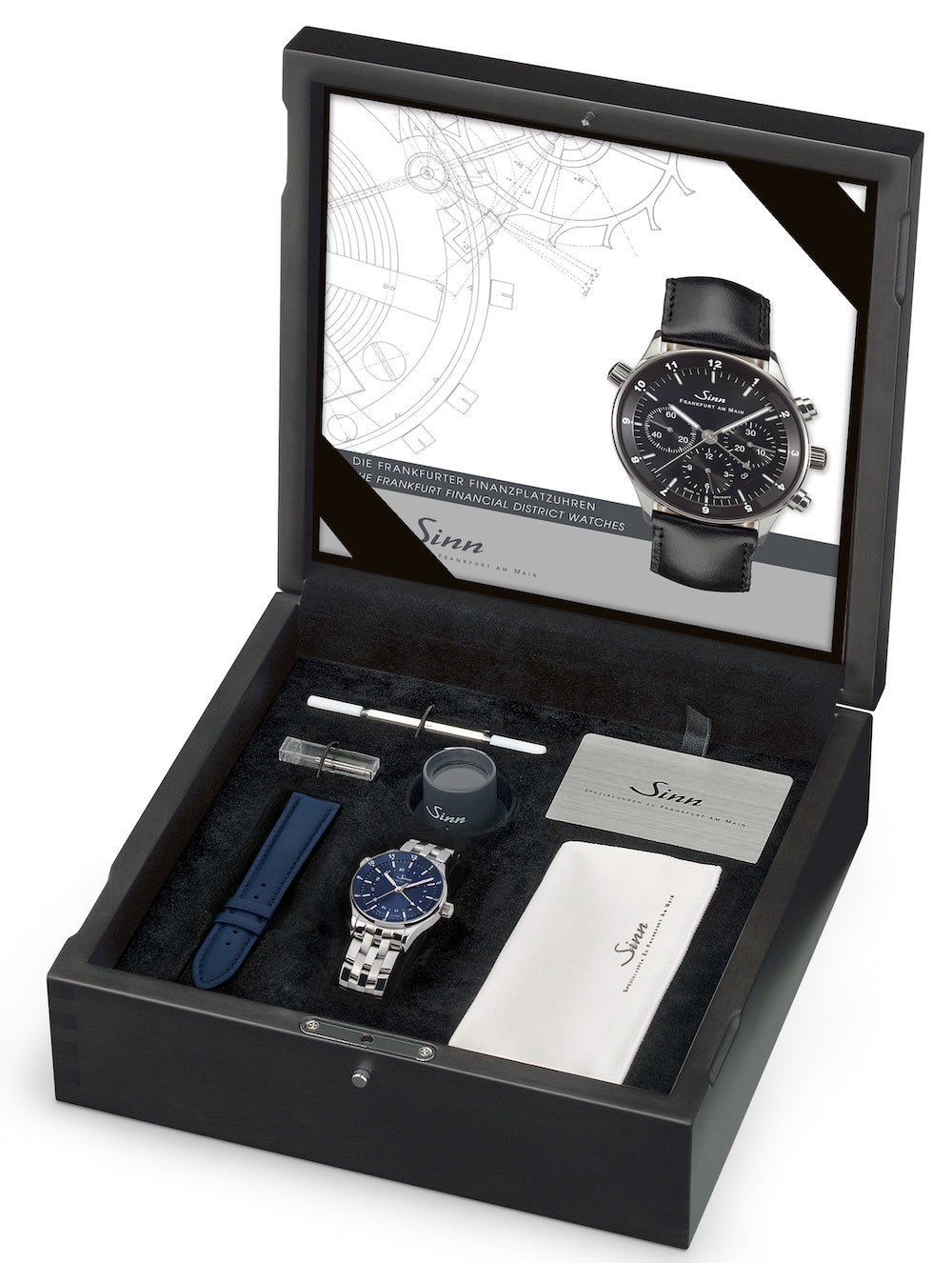 Sinn 6060 B 24h UTC Frankfurt World Time Watch 6060.013 Image 9
