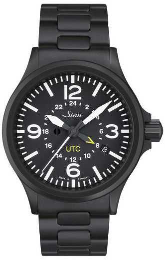 Sinn 856 S UTC PVD Bracelet Watch 856.020 PVD Bracelet Image 1