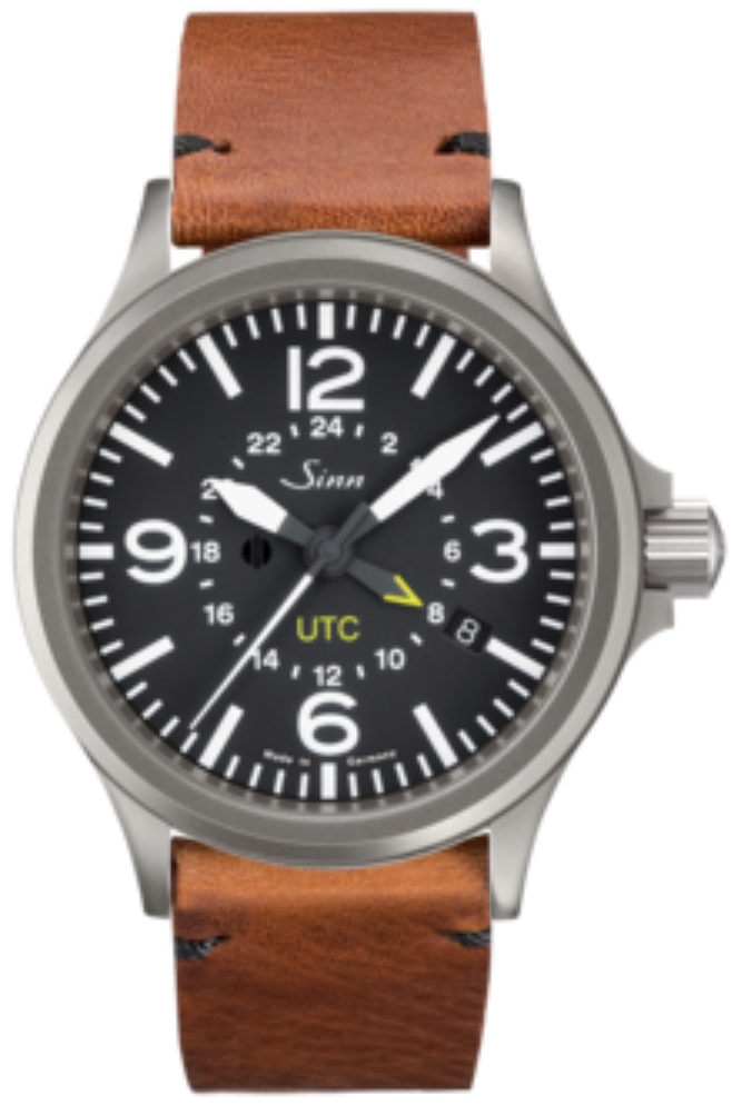 Sinn 856 UTC Vintage Cowhide Brown Watch 856.010 Vintage Cowhide Brown Image 1