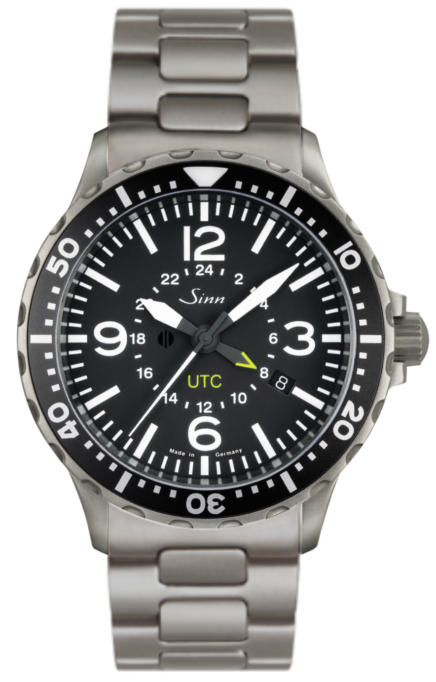 Sinn 857 UTC Bracelet Watch 857.010 Bracelet Image 1