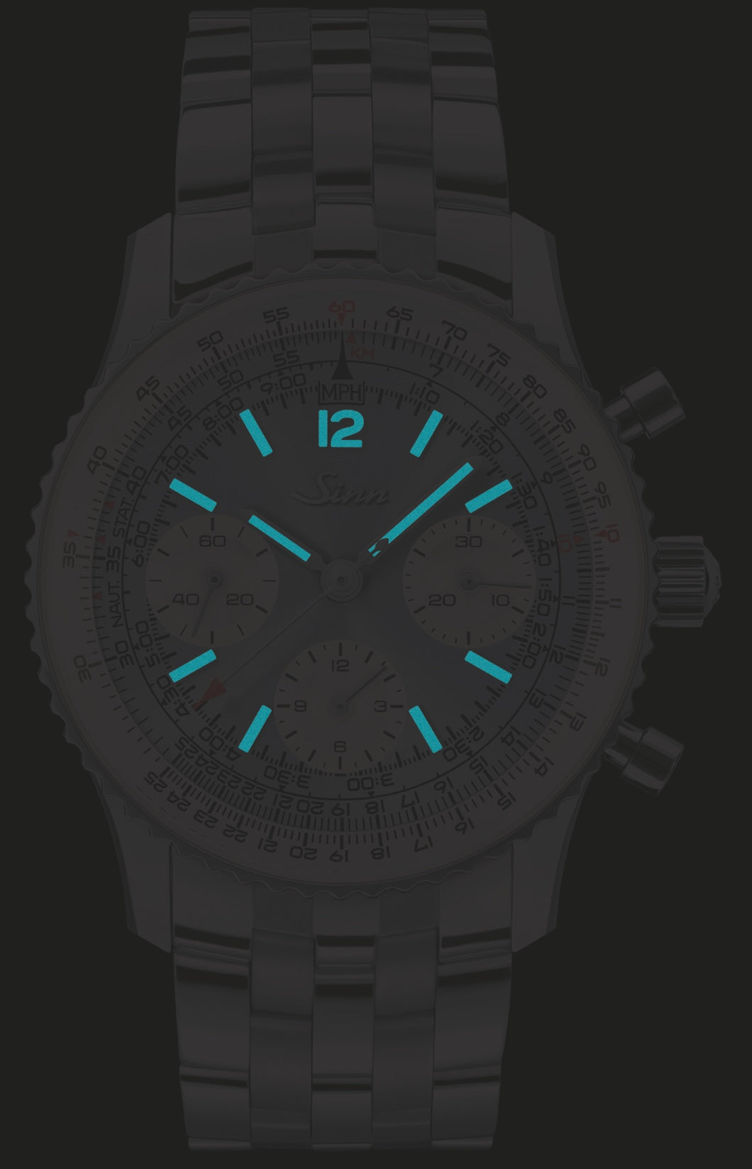 Sinn 903 St HB Navigation Light Blue Limited Edition Set Watch D 903.095 Set Image 4