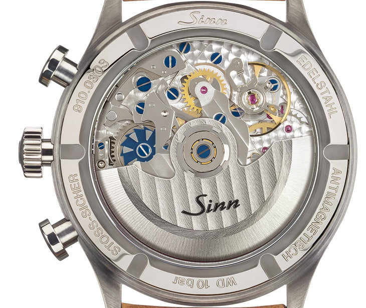 Sinn 910 SRS Black Leather Watch 910.020 Black Leather Image 2