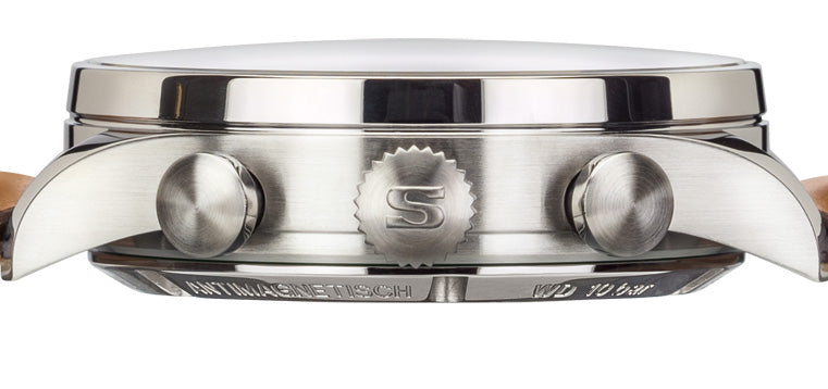 Sinn 910 SRS Black Leather Watch 910.020 Black Leather Image 4
