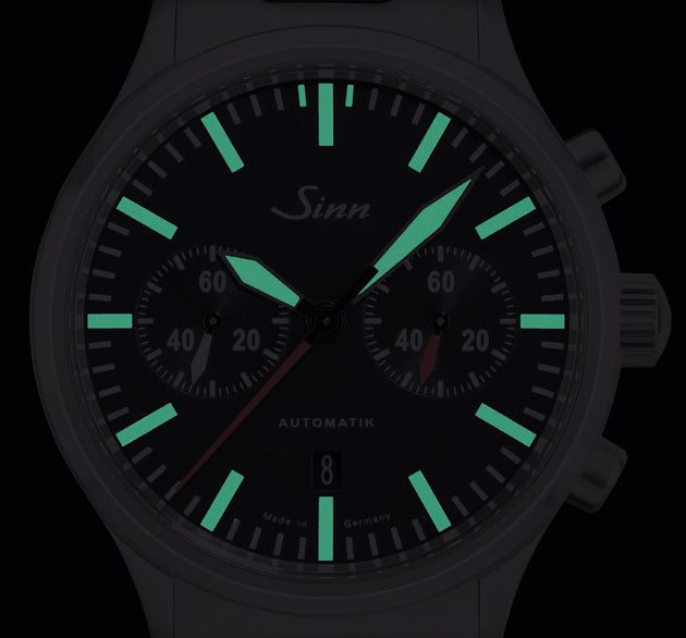 Sinn 936 Black Leather Watch 936.010 Black Leather Image 5