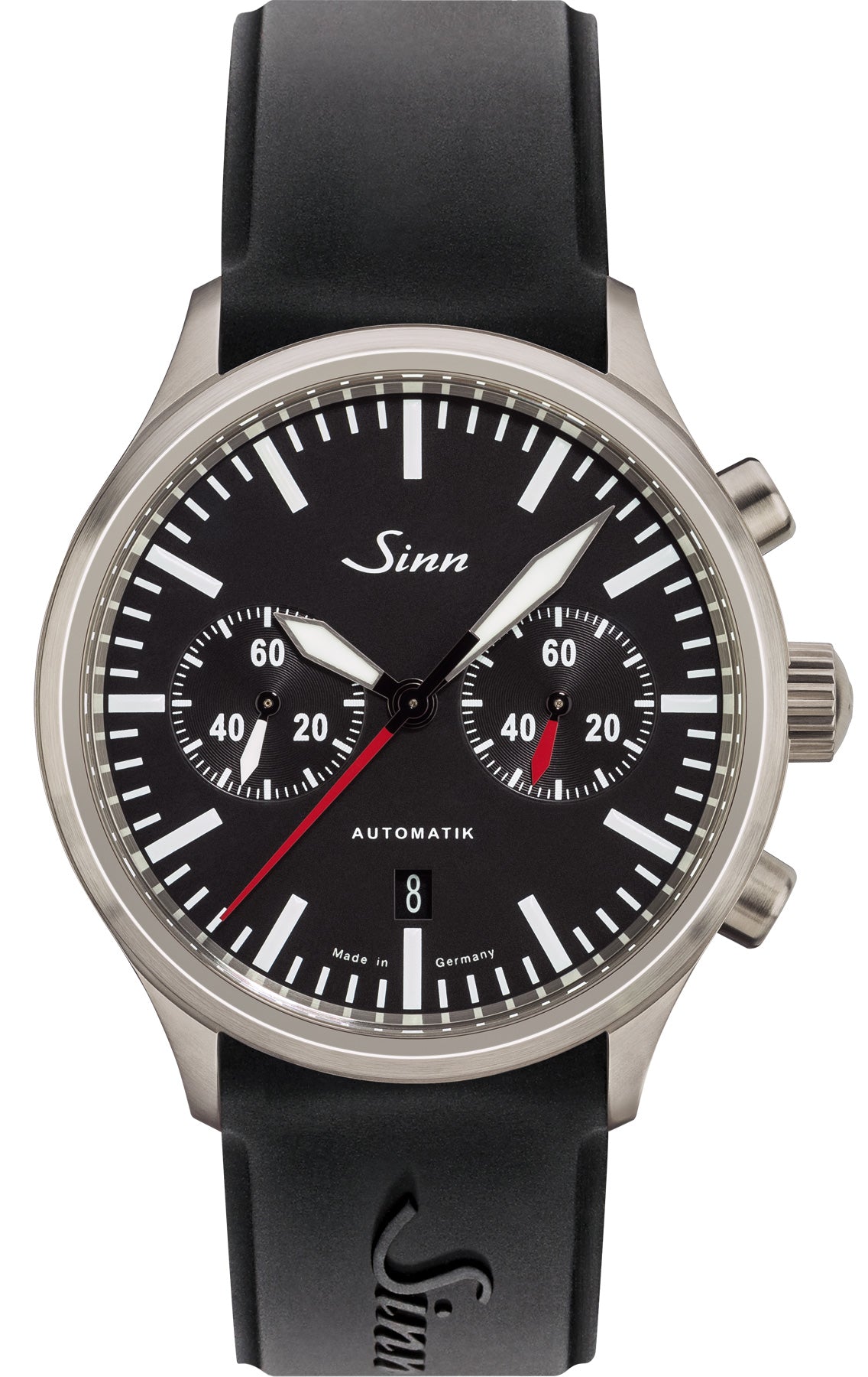 Sinn 936 Black Rubber Watch 936.010 Black Rubber Image 1