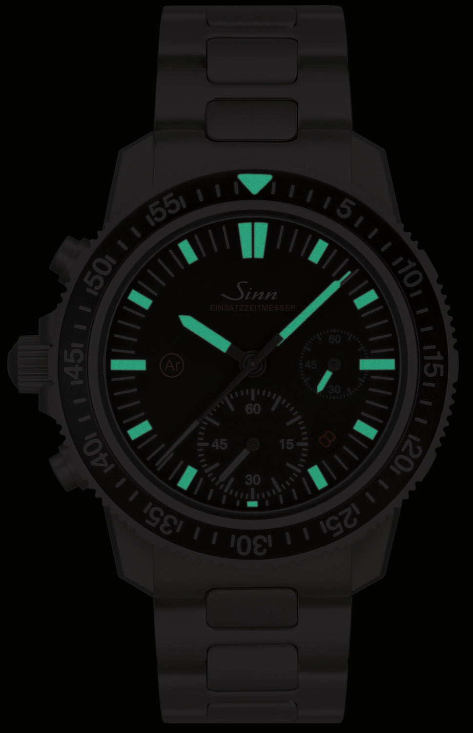 Sinn EZM 13.1 H-link Bracelet Watch 613.011 H-link Bracelet Image 3
