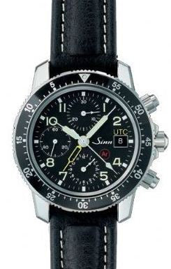 Sinn Flieger Chronograph Second Time Zone 103 St Sa Ar UTC D 103.069 Leather Strap Image 1