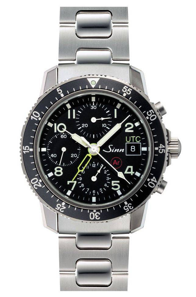 Sinn Flieger Chronograph Second Time Zone 103 Ti Ar UTC D 103.074 Bracelet Image 1